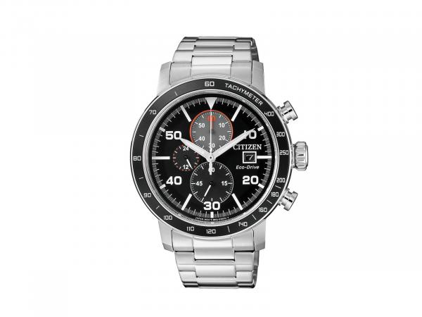 CA0641-83E - Orologio Citizen CRONO lunetta nera 44mm